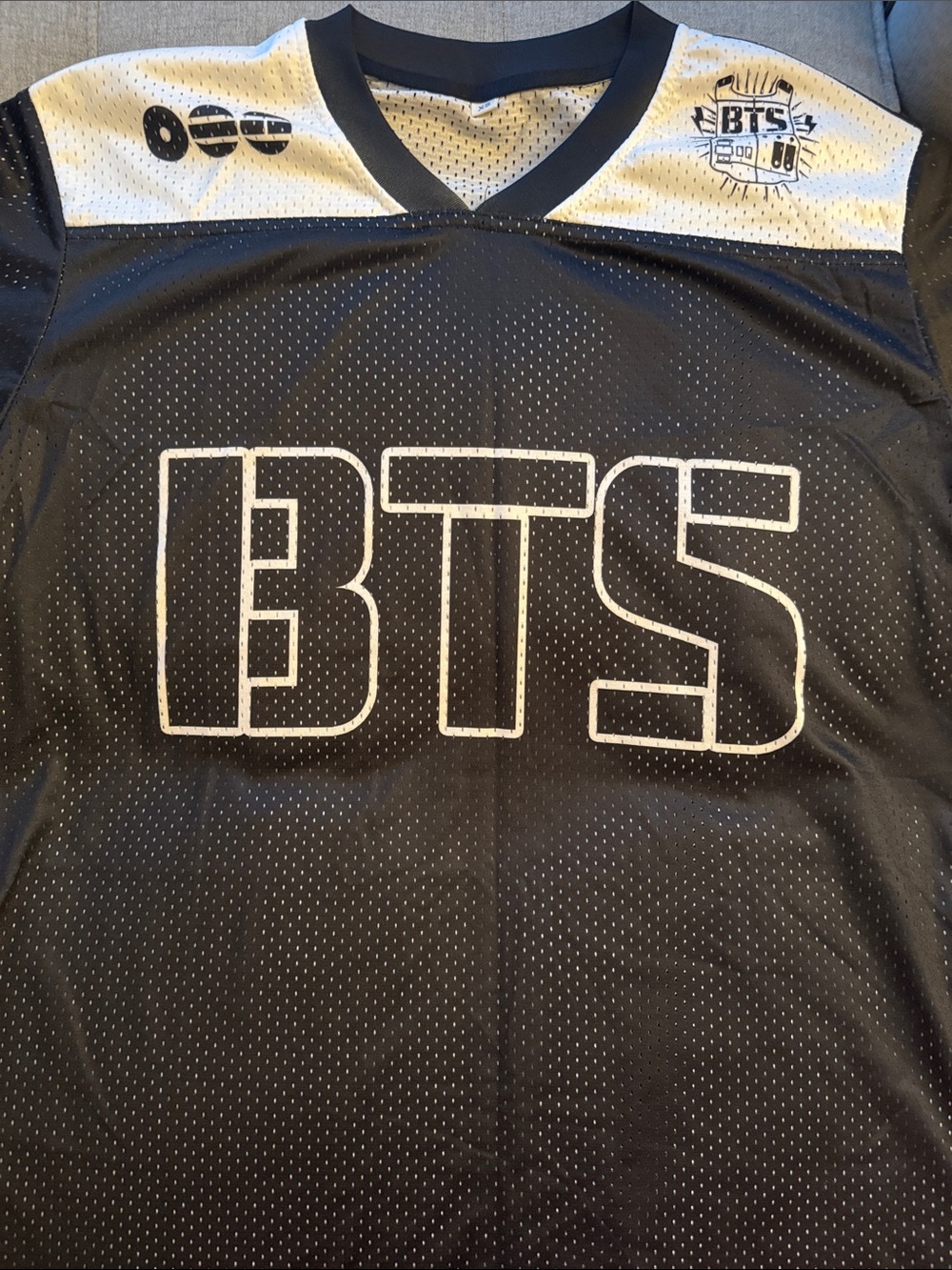 BTS Black Mesh Jersey - XS